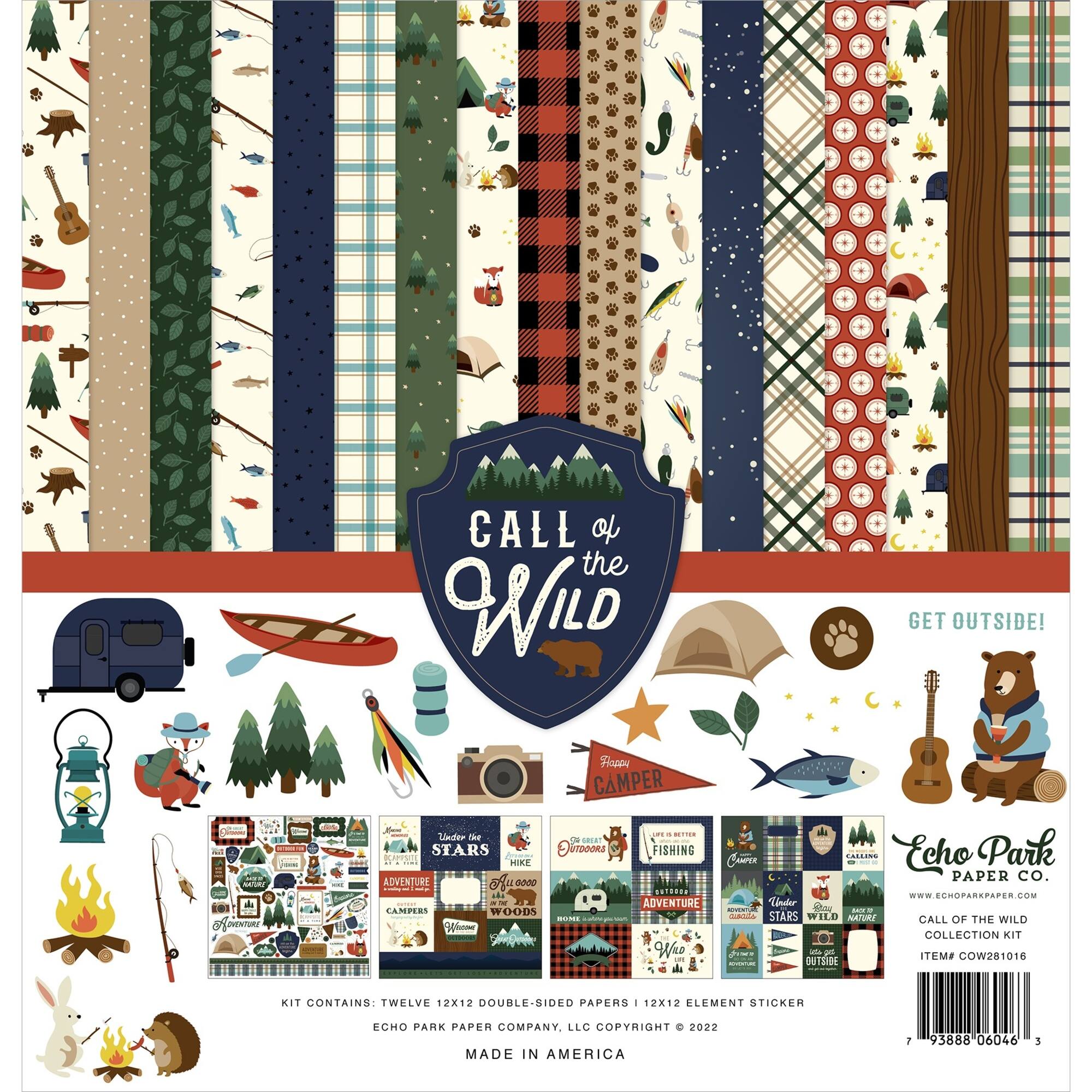 Echo Park Collection Kit 12" x 12", Call Of The Wild